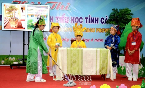 Kết thúc Hội thi tiếng Anh dành cho học sinh tiểu học