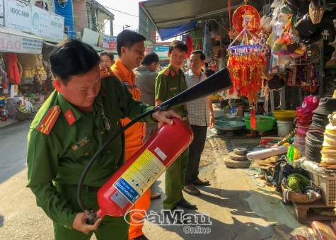 Chủ động phòng cháy, chữa cháy dịp Tết