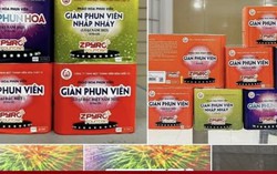 Chợ mạng bán tràn lan pháo hoa Tết