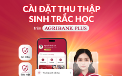 Cài đặt sinh trắc học tại Agribank như thế nào để có thể chuyển tiền trên 10 triệu đồng từ ngày 1/7?