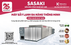 SASAKI đột phá công nghệ sấy đa năng trong ngành chế biến nông sản