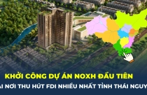 Nơi tập trung nhiều doanh nghiệp FDI nhất Thái Nguyên khởi công dự án nhà ở xã hội đầu tiên