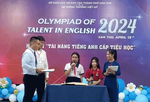 Hội thi “Tài năng tiếng Anh” cấp tiểu học TP Cần Thơ năm học 2023-2024