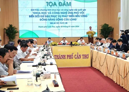 Tận dụng khoa học và công nghệ ứng phó với biến đổi khí hậu, phục vụ phát triển bền vững vùng ĐBSCL