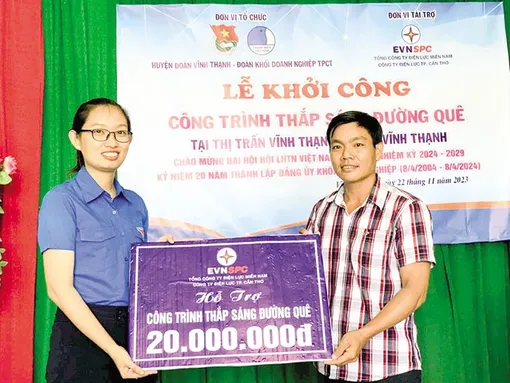 Tình nguyện vì cuộc sống cộng đồng