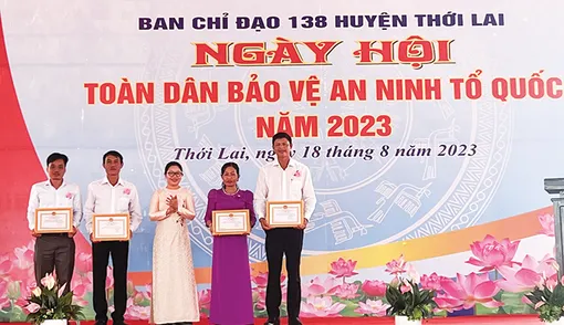 Chung sức giữ gìn an ninh trật tự