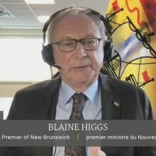 Blaine Higgs pitches exporting LNG as alternative to carbon tax