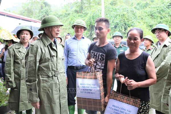 Phó Thủ tướng Bùi Thanh Sơn kiểm tra công tác ứng phó với thiên tai tại Yên Bái