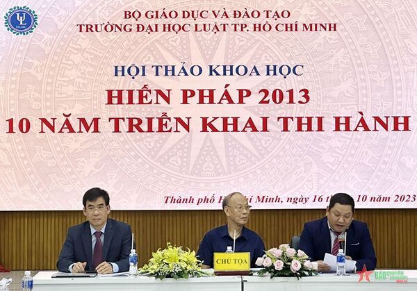 Nhiều nội dung của Hiến pháp 2013 phù hợp thực tiễn khách quan và luật pháp quốc tế