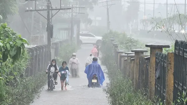 Trung Bộ sắp có mưa lớn