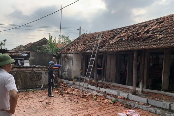 Quảng Ninh: Hỗ trợ người dân khắc phục hậu quả do ảnh hưởng dông lốc