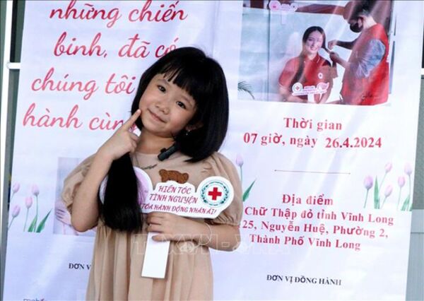 Sẻ chia mái tóc, lan tỏa yêu thương