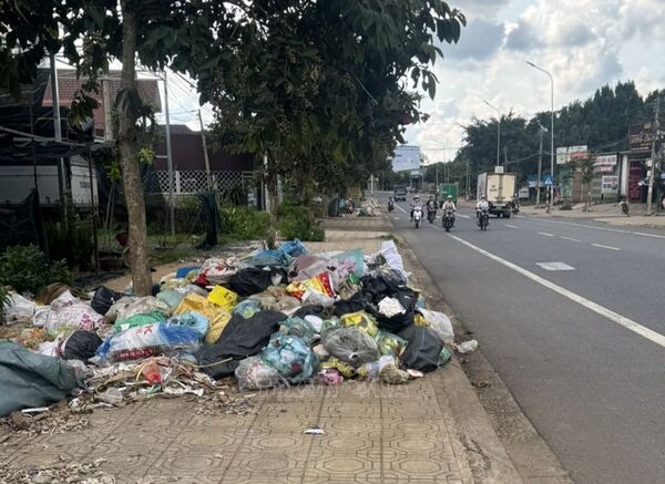 Lâm Đồng: Rác thải ứ đọng tại huyện Bảo Lâm, gây ô nhiễm môi trường