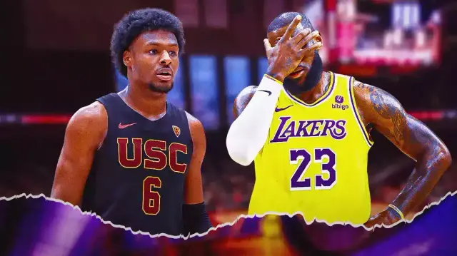 Lakers’ LeBron James goes on epic rant after Bronny James’ removal from NBA mock draft