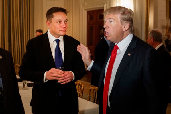 Elon Musk reportedly met with Donald Trump in Florida