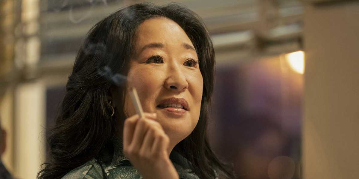 Sandra Oh Seth Rogen, Keanu Reeves, và Keke Palmer trong phim Good Fortune '