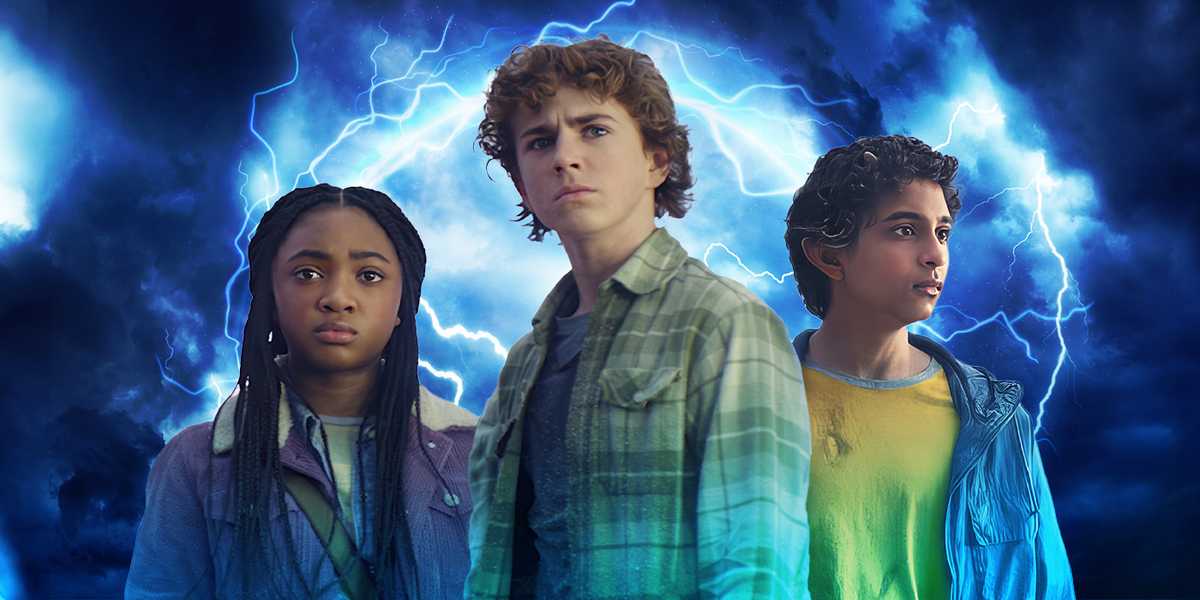 'Percy Jackson' đã đến cuộc đua mùa đầu tiên, lén lút Peek