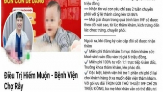 Mạo danh Bệnh viện Chợ Rẫy để điều trị hiếm muộn