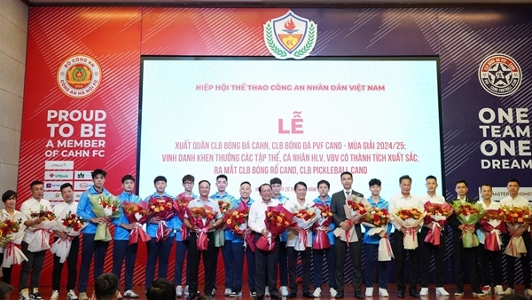 CLB Bóng đá Công an Hà Nội, CLB Bóng đá PVF-CAND xuất quân mùa giải 2024 - 2025