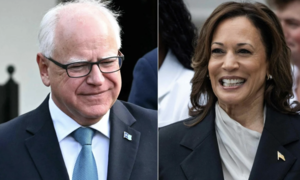 Bà Kamala Harris chọn thống đốc bang Minnesota làm phó tướng tranh cử