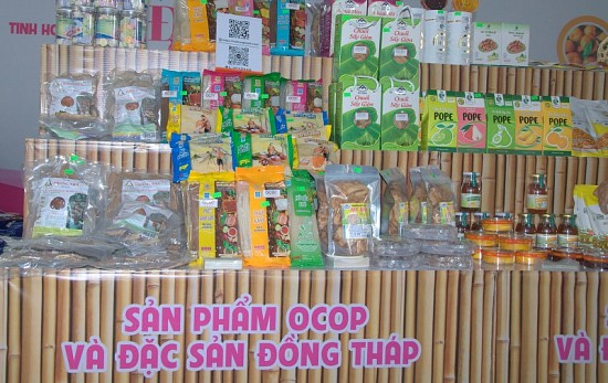 Đồng Tháp công nhận thêm 40 sản phẩm OCOP 4 sao