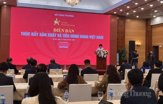 Thúc đẩy sản xuất, tiêu dùng hàng Việt Nam