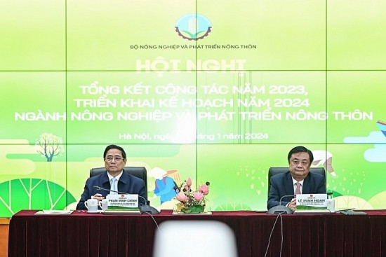 Ngành nông nghiệp đạt tăng trưởng GDP 3,83%, cao nhất trong nhiều năm