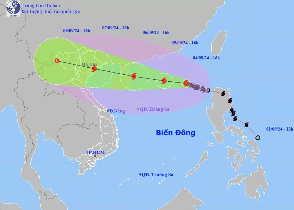 Thái Nguyên chủ động ứng phó bão Yagi