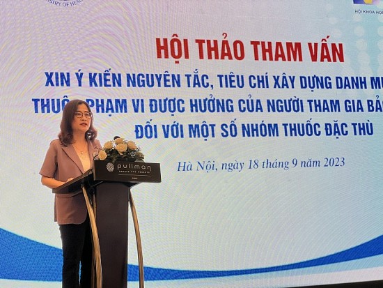 Đề xuất nới phạm vi chi trả bảo hiểm y tế với thuốc hiếm