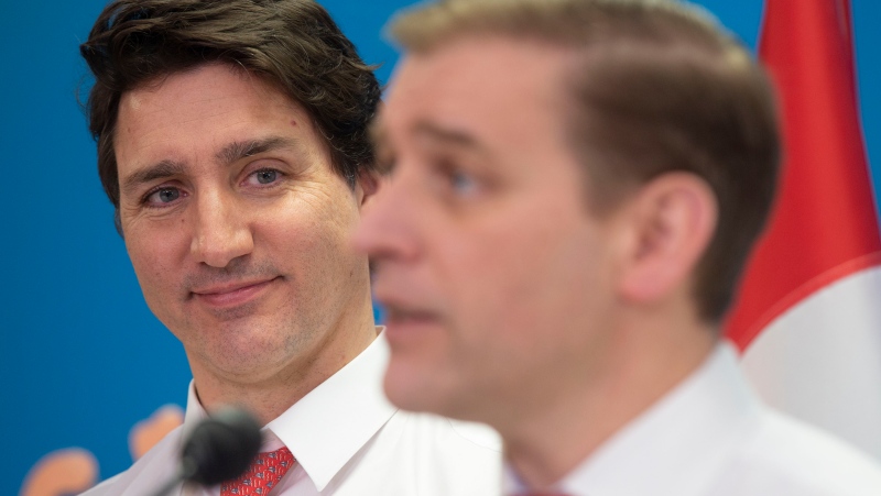 Trudeau accuses Liberal premier opposing carbon tax of bowing to political pressure