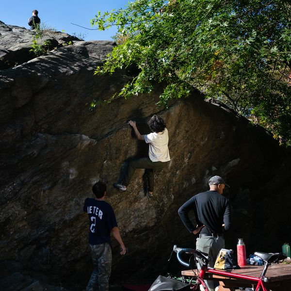 Climbing Rat Rock