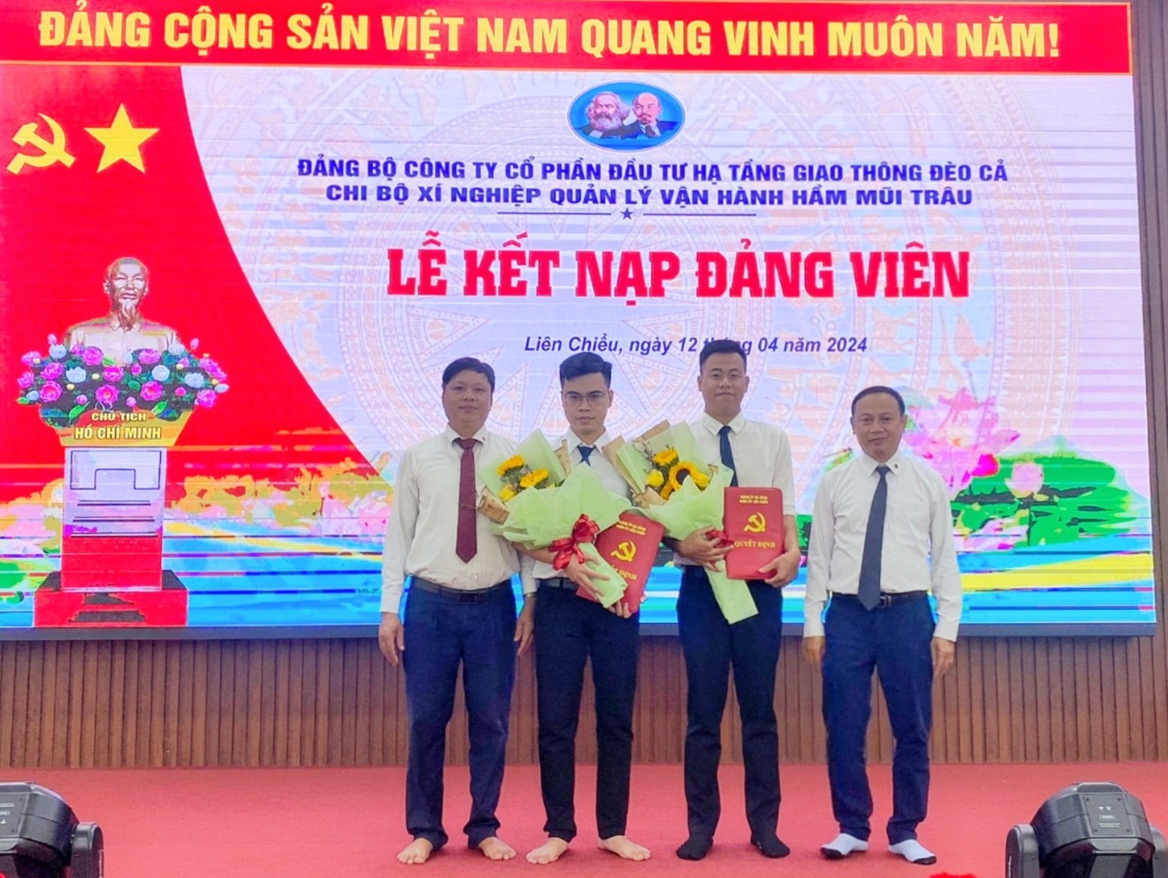 Phát triển đảng trong doanh nghiệp tư nhân ở Liên Chiểu