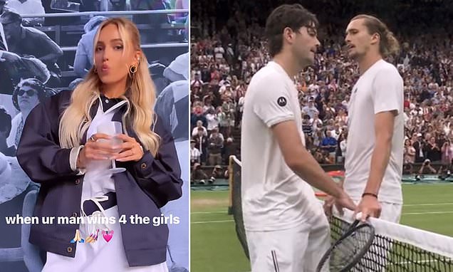 Có mối thù giữa bạn gái của Alexander Zeverev và Taylor Fritz trong những lời buộc tội hành hung: '