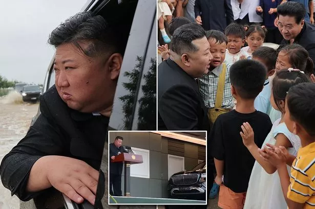 Kim Jong-Un tàn nhẫn khoe khoang 155k Mercedes trước mặt những nạn nhân vô gia cư