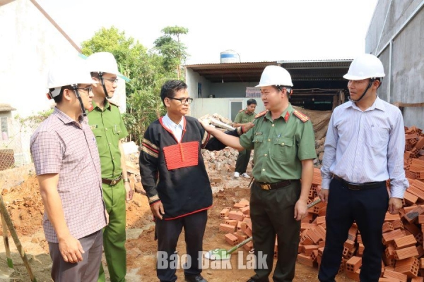 TP. Buôn Ma Thuột: Khởi công xây dựng 46 căn nhà mẫu cho người có hoàn cảnh khó khăn