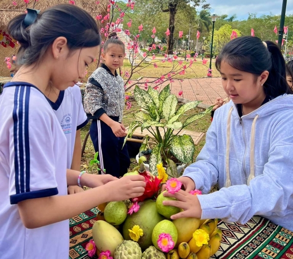 Sôi nổi chương trình trải nghiệm “Tết cổ truyền – Chào Xuân Giáp Thìn”