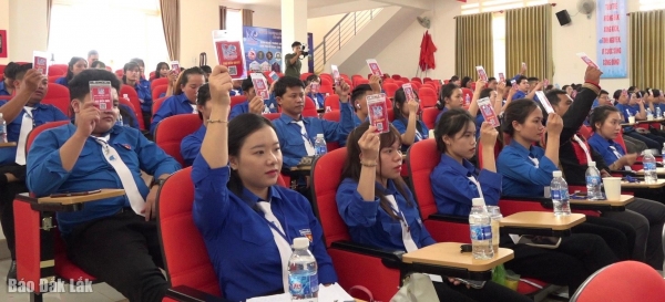 Đại hội đại biểu Hội LHTN Việt Nam huyện Krông Búk lần thứ IX, nhiệm kỳ 2024 - 2029