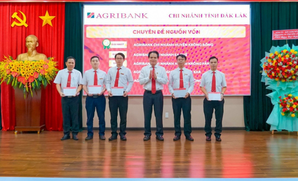 Agribank Đắk Lắk: Năm 2023, nguồn vốn huy động tăng 1.400 tỷ đồng