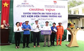 Thanh niên PC Kon Tum xung kích, tình nguyện vì cuộc sống cộng đồng