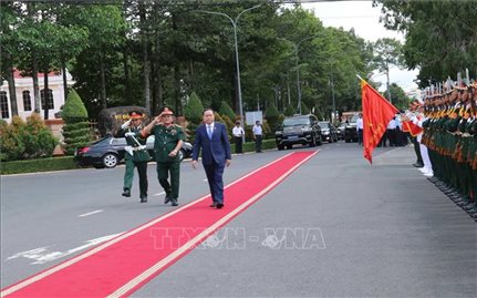 Lực lượng vũ trang Quân khu 9 đã và đang giữ vững phẩm chất Bộ đội Cụ Hồ