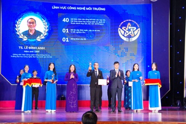 10 nhà khoa học trẻ đoạt giải thưởng khoa học công nghệ Quả cầu vàng 2023