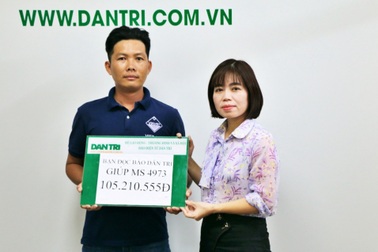 Cần Thơ; "Cha nghèo xin bác sĩ ngưng trị bệnh cho con" được giúp hơn 110 triệu đồng