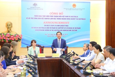 Australia sẵn sàng đón 1.000 lao động Việt Nam sang làm việc