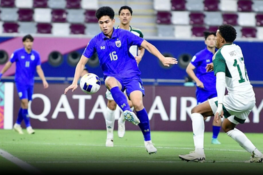 Thua thảm U23 Saudi Arabia, U23 Thái Lan rơi xuống mặt đất