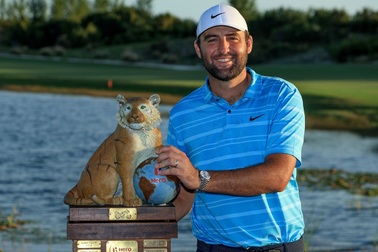 Scottie Scheffler vô địch giải golf Hero World Challenge