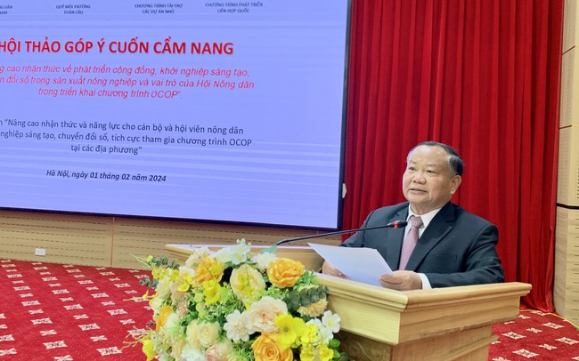 Trung ương Hội NDVN tổ chức hội thảo góp ý cuốn "Cẩm nang nâng cao nhận thức về khởi nghiệp sáng tạo, chuyển đổi số"