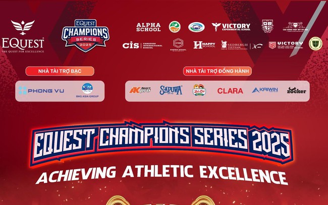 EQuest Champions Series mùa 2: Thể thao học đường đỉnh cao trở lại