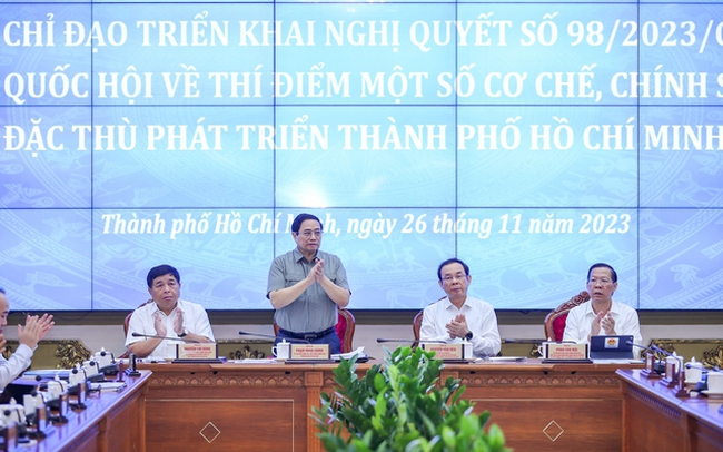 TP.HCM kiến nghị Thủ tướng gỡ nhiều vướng mắc cho Nghị quyết 98