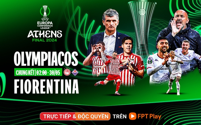 Olympiakos đứng trước cơ hội vô địch Cúp C3 Châu Âu