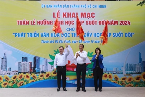 TP Hồ Chí Minh: Khai mạc “Tuần lễ hưởng ứng học tập suốt đời” năm 2024